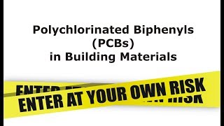 Polychlorinated Biphenyls Pcbs In Building Materials