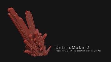 DebrisMaker2 - Procedural geometry creation tool for 3dsMax
