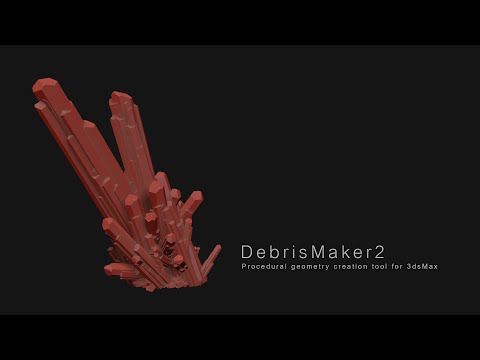 DebrisMaker2 - Procedural geometry creation tool for 3dsMax