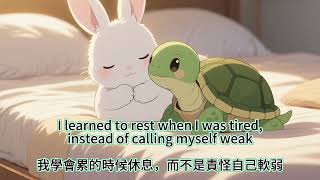 I finally understood that gentleness is not weakness, but strength