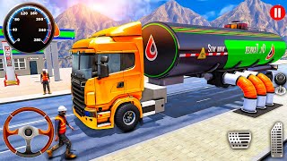 Oil Tanker Transport Driving Simulator 3D - Heavy Cargo Transporter Truck Driver - Android GamePlay screenshot 5