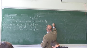 MATH 373 - Geometry I - Week 2