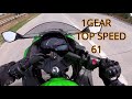 Ninja 300😱 Top Speed on highway Shocking Result bs?