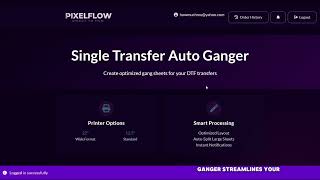 Single Transfer Auto Ganger Fastest Way To Gang Dtf Prints