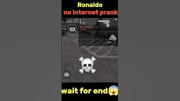 RONALDO NO INTERNET PRANK IN LONE WOL😱😱|| Free Fire Prank 😬🍷🗿 #shorts #freefire #foryou