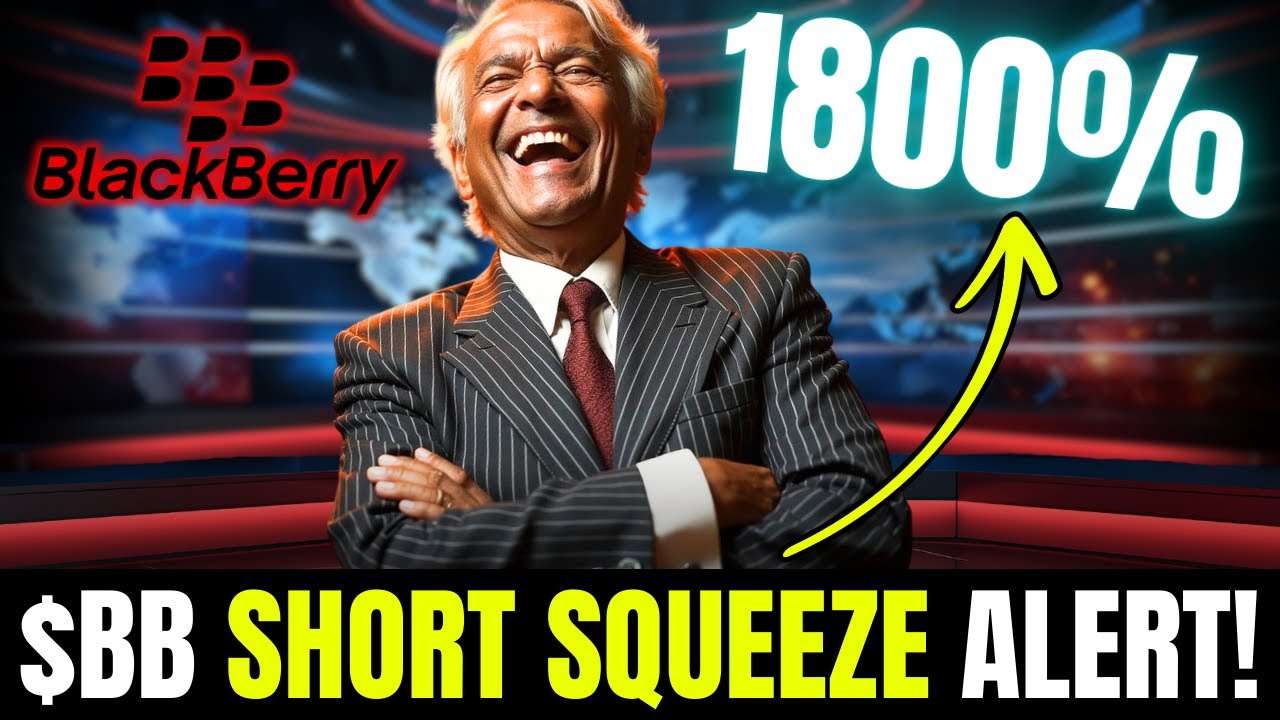 BlackBerry stock short squeeze 2025 prediction! Don't miss this! $BB stock analysis & prediction
