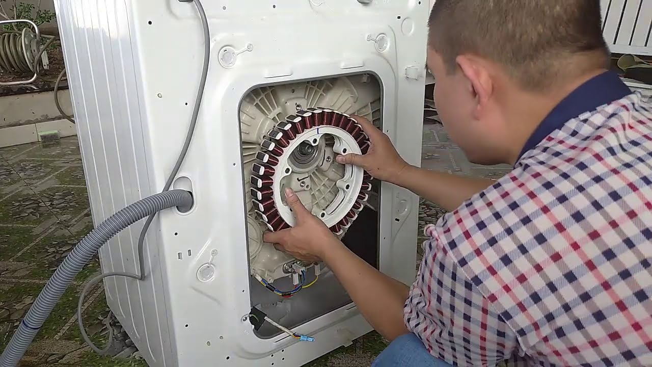 Hướng dẫn Vệ sinh máy giặt LG tại nhà. Máy giặt truyền... - youtube
