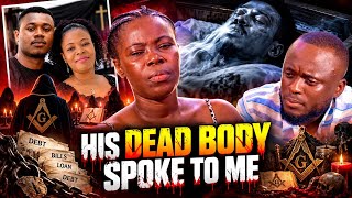 “MY DEAD HUSBAND SPOKE TO ME!” 😱💔Widow Reveals Shocking Encounter After His Death & Freemasonry Temp