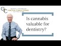 Is cannabis valuable for dentistry?