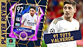 IS HE WORTH 8 MILLION?!? 97 TOTS FEDERICO VALVERDE FIFA MOBILE 21 GAMEPLAY AND REVIEW!!!