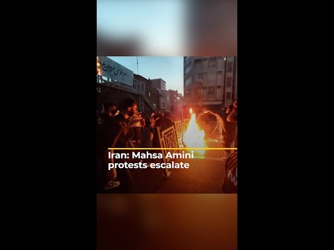 Iran protests over Mahsa Amini’s death continue to grow | AJ #shorts