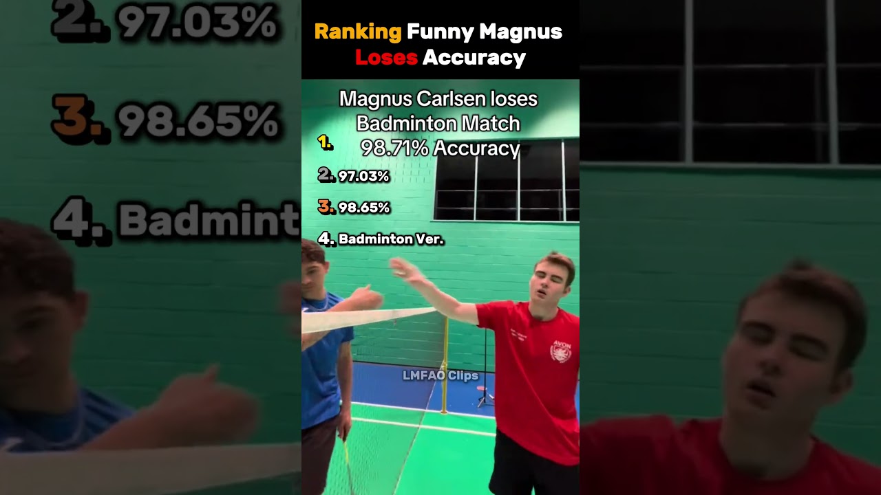 Ranking Magnus Loses Accuracy Parody🤣 