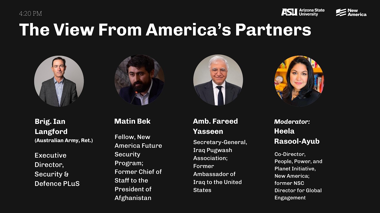 Thumbnail for The View From America’s Partners (Future Security Forum 2026)