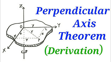 Perpendicular Axis Theorem | Statement & Derivation | HSC 12th | Physics | Science