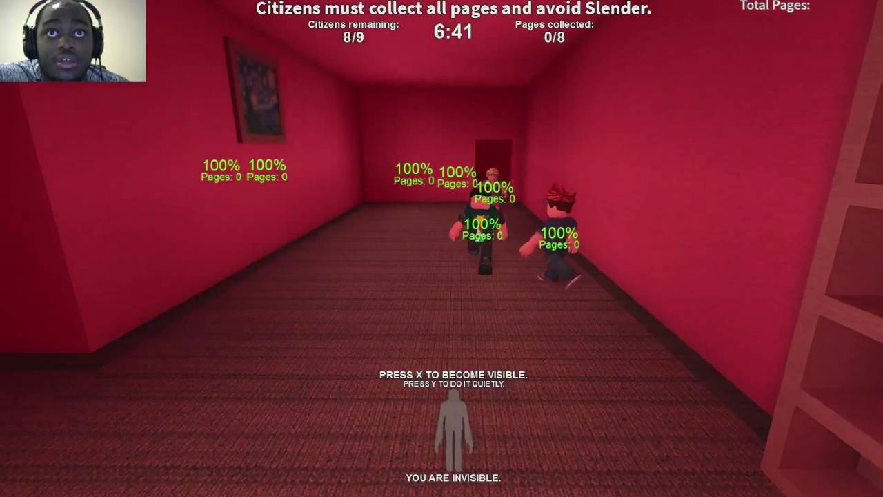 ROBLOX-SLENDER!!! ROBLOX PT 2 - YouTube