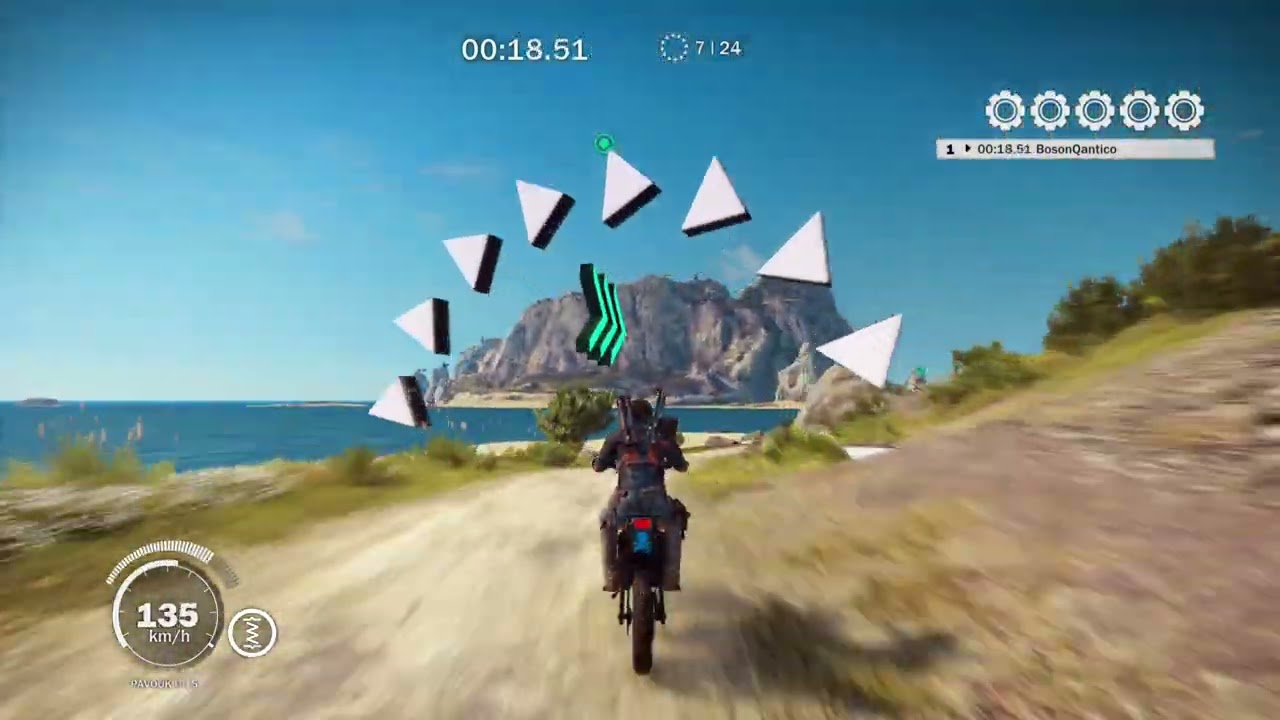Justcause 3 - Drifting en moto