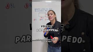 ✅Agora você aprende VOLUME DO PARALELEPÍPEDO.🎯Siga-me para mais aulas…❤️Muito obrigada