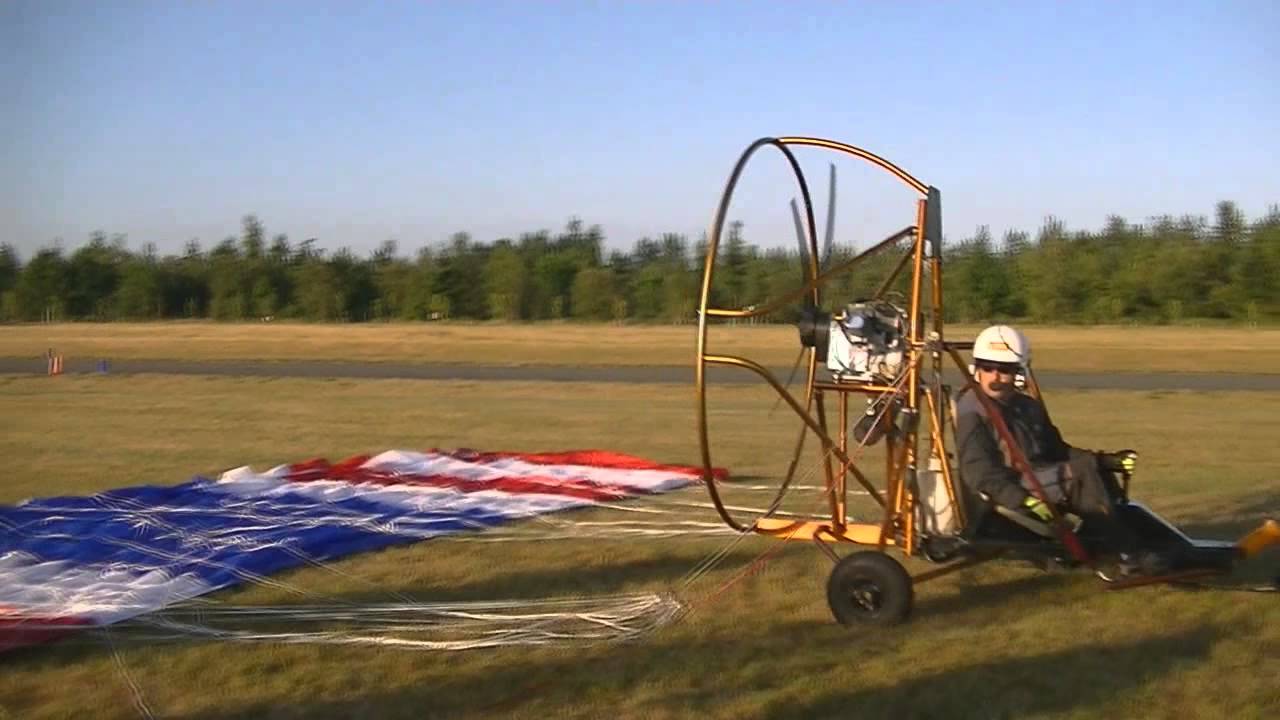 Powered Parachute Aborted Take Offs From  Line in Prop