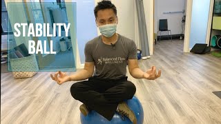 🤔👩‍💻🔵 Should I Sit on a Stability Ball at Work?
