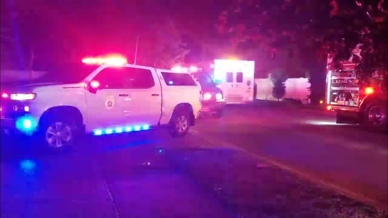 Overturned collision after Alfa Romeo apparently blows stop sign