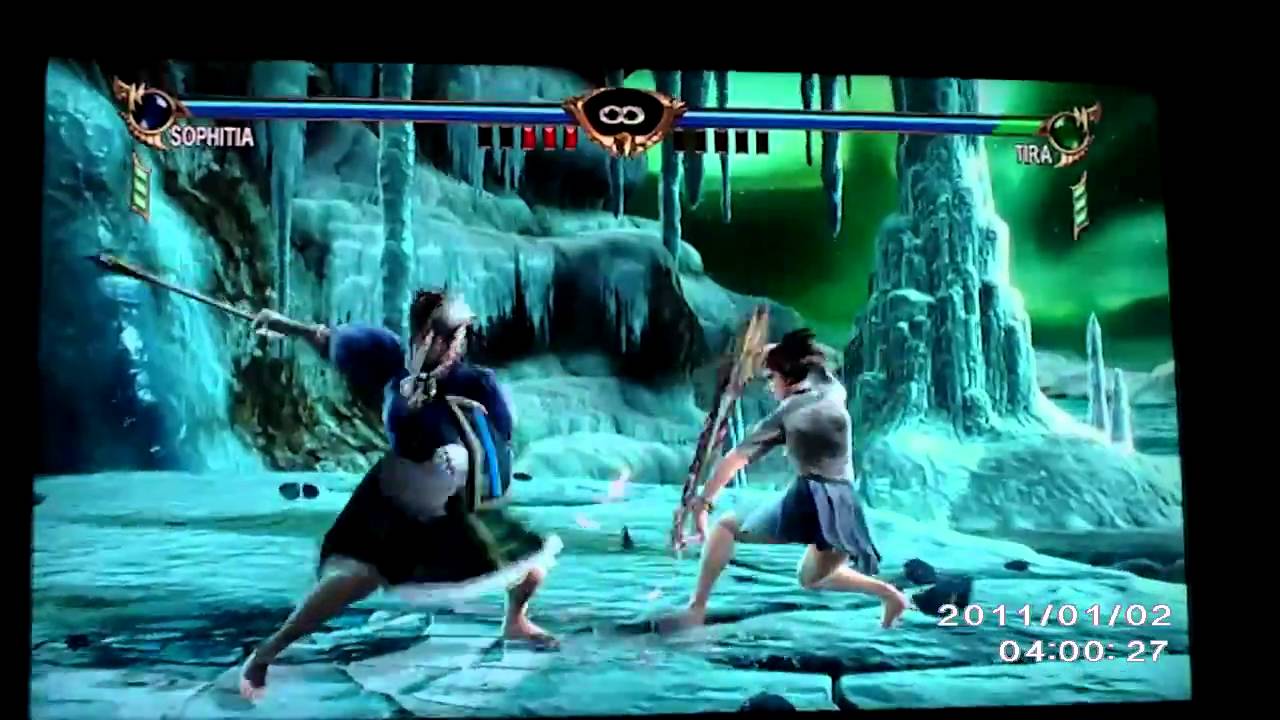 Soul Calibur 4 Standard Versus: Barefoot Sophitia v.s. Barefoot Tira