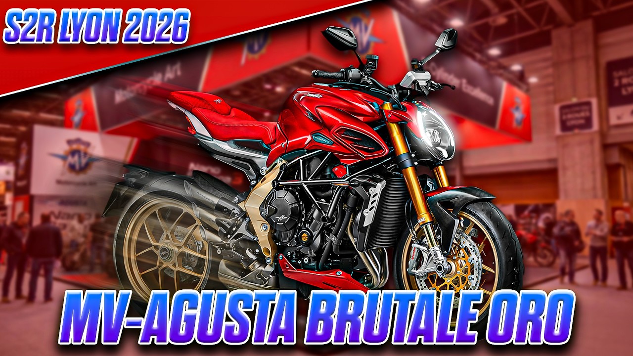 S2R Lyon 2026: MV-Agusta Brutale Oro, l'Italie en COLERE!!