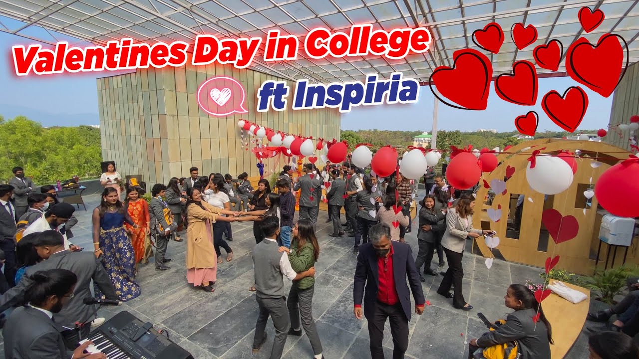 Valentines Day in College | College Vlogs | Inspiria Knowledge Campus @InspiriaTV  @InspiriaNetIn