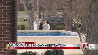 Saint Augustine University to pursue 90 day arbitration