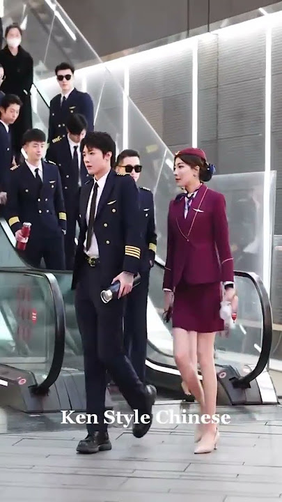 pilot dan pramugari Korea tinggi bangat ya