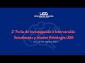 3° Feria de Investigación Psicología UDD - Panel D2