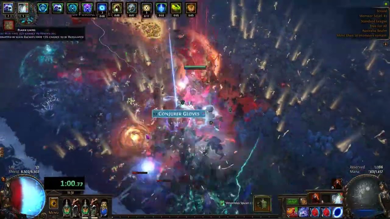 [POE 3.17]Path of Exile GC Miner Mapping Example #2 (Swift Assembly)