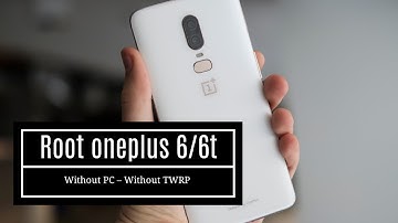 Root oneplus without pc and twrp | root oneplus 6