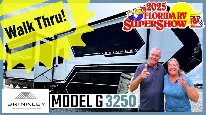 Crazy Layout Changes RV Design Possibilities! 2025 Brinkley Model G 3250 Fifth Wheel Walk Thru Tour!