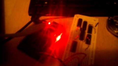 FPGA Cyclone II 3 bit counter hello world