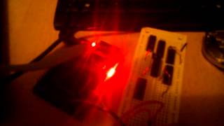 FPGA Cyclone II 3 bit counter hello world