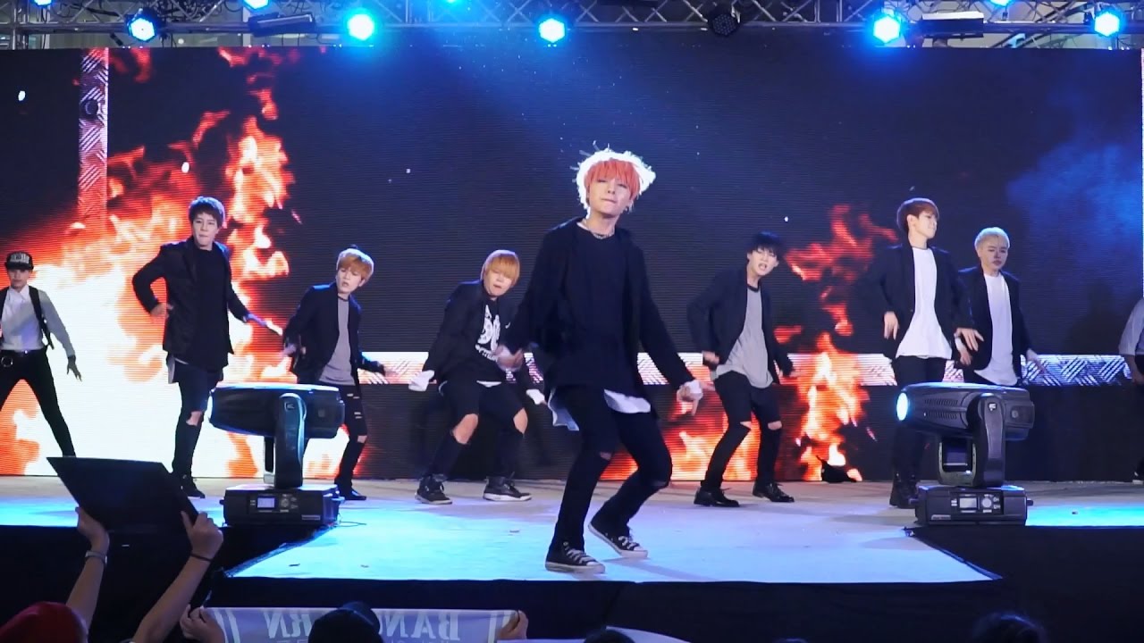 161001 BangEarn cover BTS - N.O+Concept Trailer+Save ME+I Like It+Danger @ Esplanade#3 (BIG FINAL)