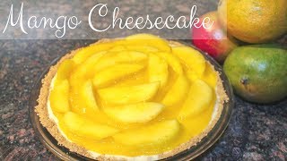 Mango Cheesecake | No Bake | Easy \& Simple