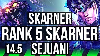 SKARNER vs SEJU (JNG) | 5/1/13, Rank 5 Skarner, 900+ games | EUW Master | 14.5