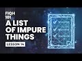 14 100 A List Of Impure Things Najaasah Fiqh 101 An Introduction To Shafi Iy Fiqh 14 100 A List Of Impure Things Najaasah Fiqh 101 An Introduction To Shafi Iy Fiqh