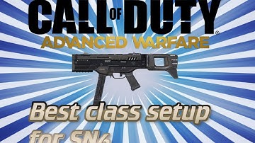 Call of Duty Advanced Warfare best class setup for SN6