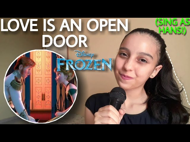 Love Is An Open Door (Anna's Part Only - Karaoke) - Frozen class=