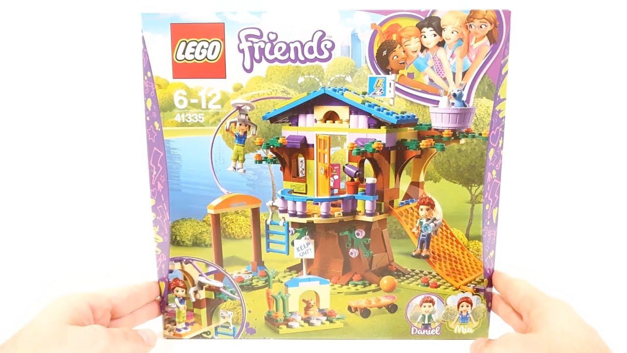 lego friends no 41335 mianin agac evi yaptim speed build youtube