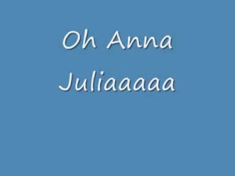 Anna Julia Letra