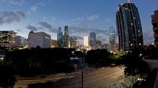 timelapse: total solar eclipse comes through texas