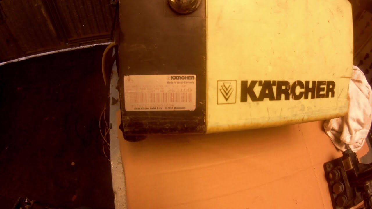 Naprawa myjki karcher hd 555 YouTube