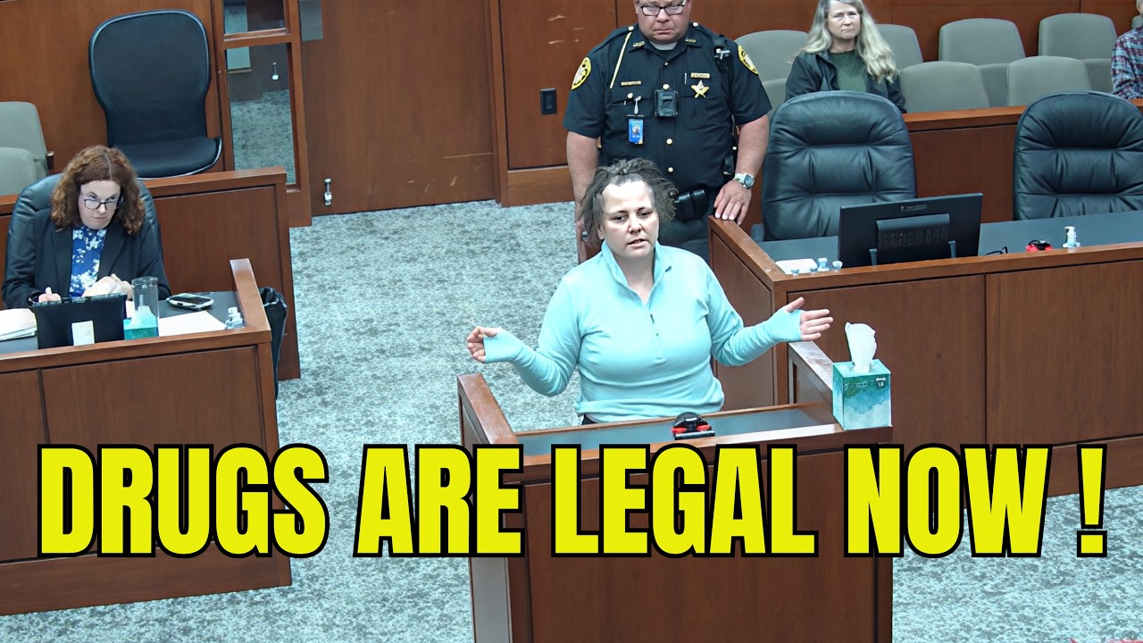 Defendant is BACK AGAIN! Says DRUGS ARE LEGAL NOW!