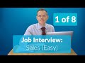 Best English Interview Conversation for Sales Job (Easy Lesson- Just Repeat!)