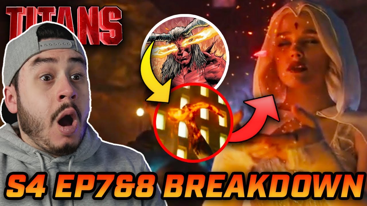 TRIGON IS COMING | Titans Season 4 Episode 7 & 8 | Breakdown/Review & Ending Explained