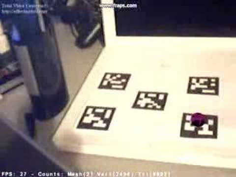 Test 01 jArtoolkitPlus