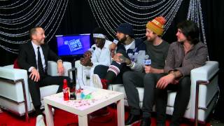 Gym Class Heroes Interview: Adam Levine Collaboration - NYRE 2012